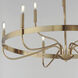 Frankie 9 Light 39.75 inch Heritage Single-Tier Chandelier Ceiling Light