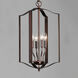 Provident 4 Light 15 inch Oil Rubbed Bronze Single Pendant Ceiling Light