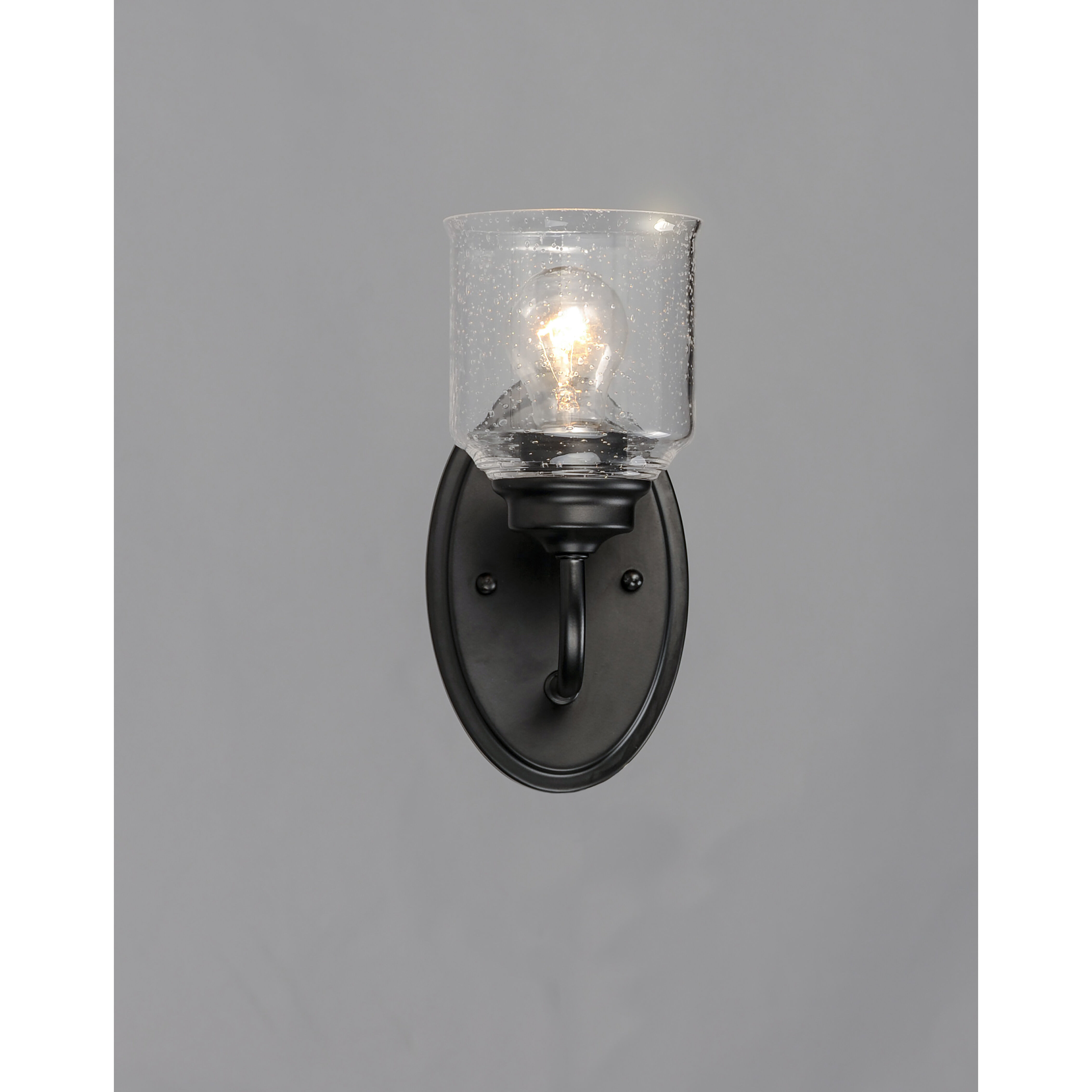 Acadia 1 Light 5 inch Black Wall Sconce Wall Light