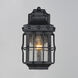 Nantucket 1 Light 13 inch Country Forge Outdoor Wall Mount