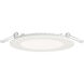 Slim LED 4.75 inch White Flush Mount Ceiling Light