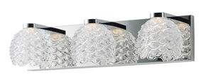 Fringe LED 20 inch Polished Chrome Bath Vanity Wall Light