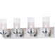 Crescendo 4 Light 25 inch Satin Nickel Wall Sconce Wall Light