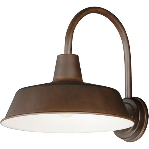 Pier M 1 Light 14.25 inch Black Outdoor Wall Mount in Empire Bronze, X-Large