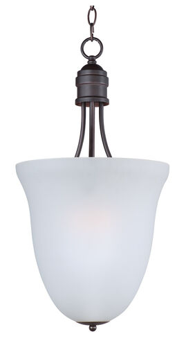 Logan 3 Light 13 inch Oil Rubbed Bronze Entry Foyer Pendant Ceiling Light