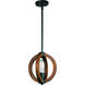 Bodega Bay 1 Light 10 inch Anthracite Mini Pendant Ceiling Light in Bulb Not Included