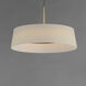Paramount LED 21.25 inch Natural Aged Brass Single Pendant Ceiling Light