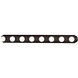 Essentials - 712x 8 Light 48 inch Oil Rubbed Bronze Bath Vanity Wall Light