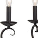 Loft 5 Light 25 inch Oil Rubbed Bronze Single-Tier Chandelier Ceiling Light