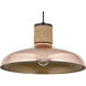 Bingham 1 Light 17 inch Copper Single Pendant Ceiling Light