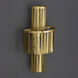 Regalia 4 Light 12 inch Gold Leaf Wall Sconce Wall Light