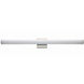 Rail LED 48 inch Satin Nickel Bath Vanity Wall Light