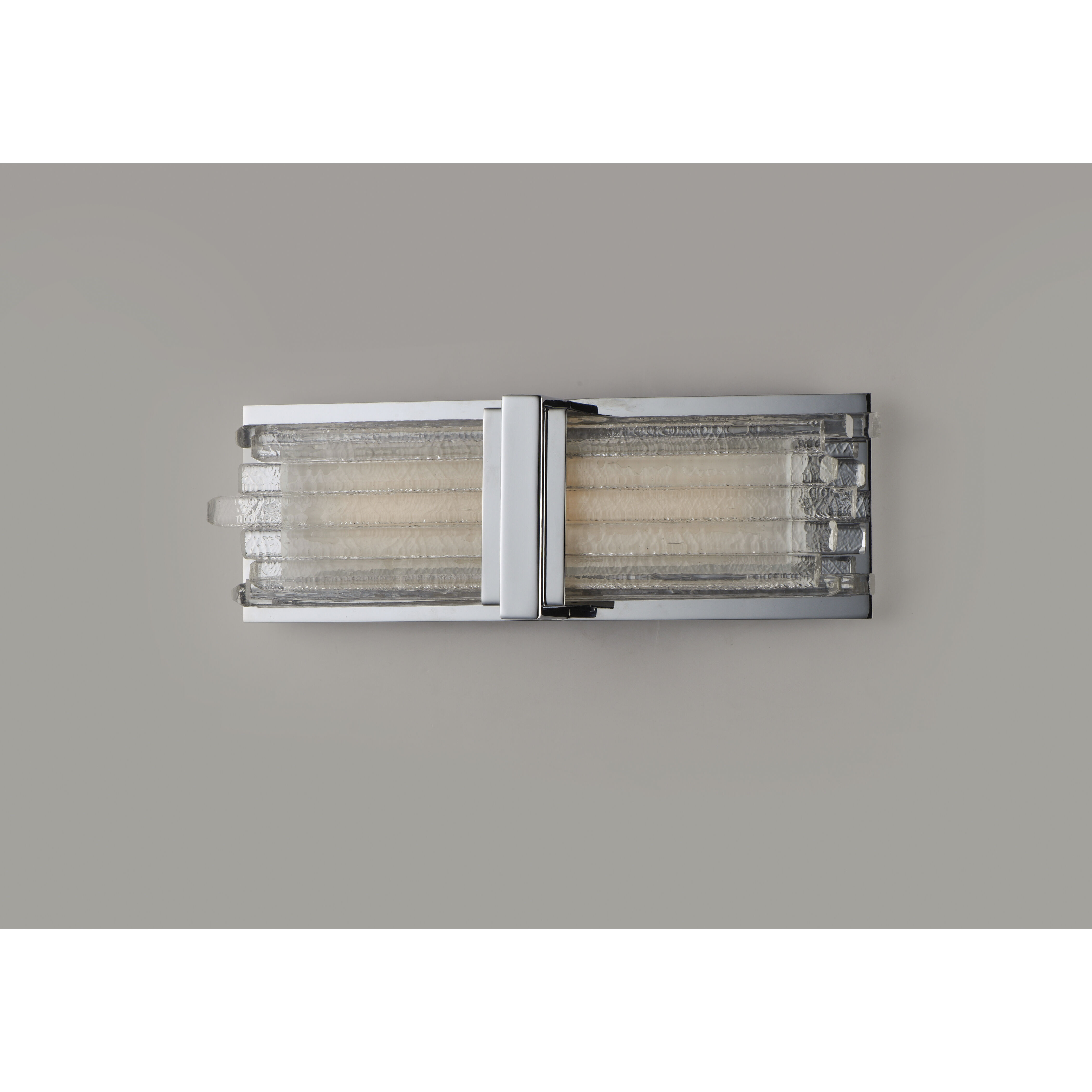 Unity LED 15 inch Polished Nickel Bath Vanity Wall Light