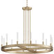 Ovation LED 31.5 inch Gold Chandelier Ceiling Light