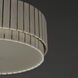 Satori 2 Light 16 inch Ecru Flush Mount Ceiling Light