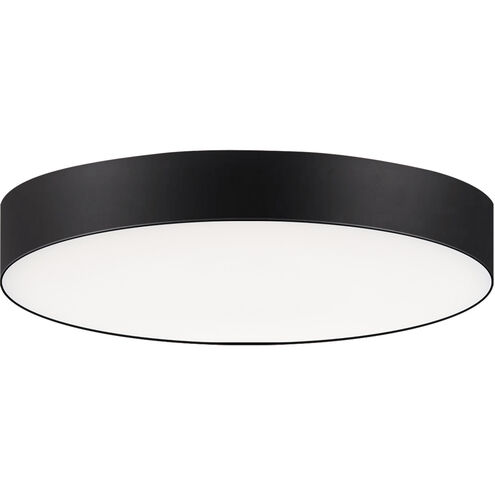 Trim LED 7 inch Black Flush Mount Ceiling Light