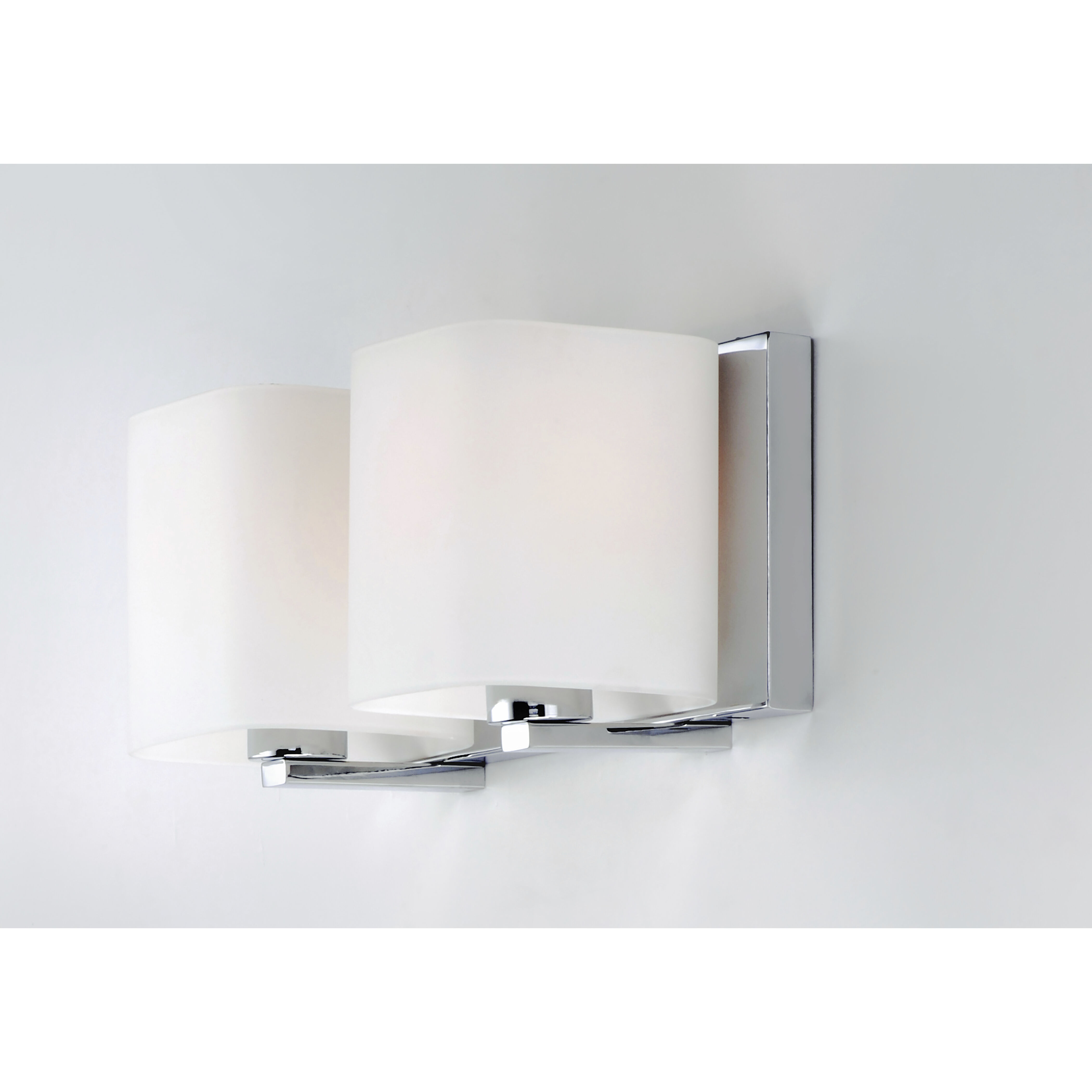 Wrap 2 Light 13 inch Polished Chrome Bath Vanity Wall Light