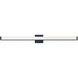 Spec LED 48 inch Black Bath Vanity Wall Light