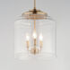 Acadia 3 Light 13.75 inch Heritage Multi-Light Pendant Ceiling Light