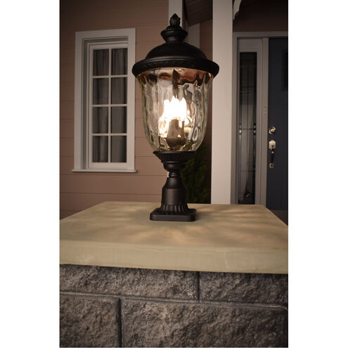 Carriage House DC 2 Light 16 inch Oriental Bronze Outdoor Wall Mount