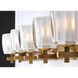 Bravado LED 33 inch Golden Bronze Bath Vanity Wall Light