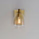 Babylon LED 7.25 inch Satin Brass Wall Sconce Wall Light