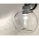 Vessel 2 Light Black and Brushed Aluminum Wall Sconce Wall Light