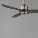 Woodwind 52 inch Satin Nickel Indoor Ceiling Fan