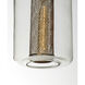 Firefly 1 Light 6 inch Black/Satin Brass Single Pendant Ceiling Light