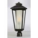 Aberdeen 1 Light 22.5 inch Artesian Bronze Outdoor Pole/Post Mount