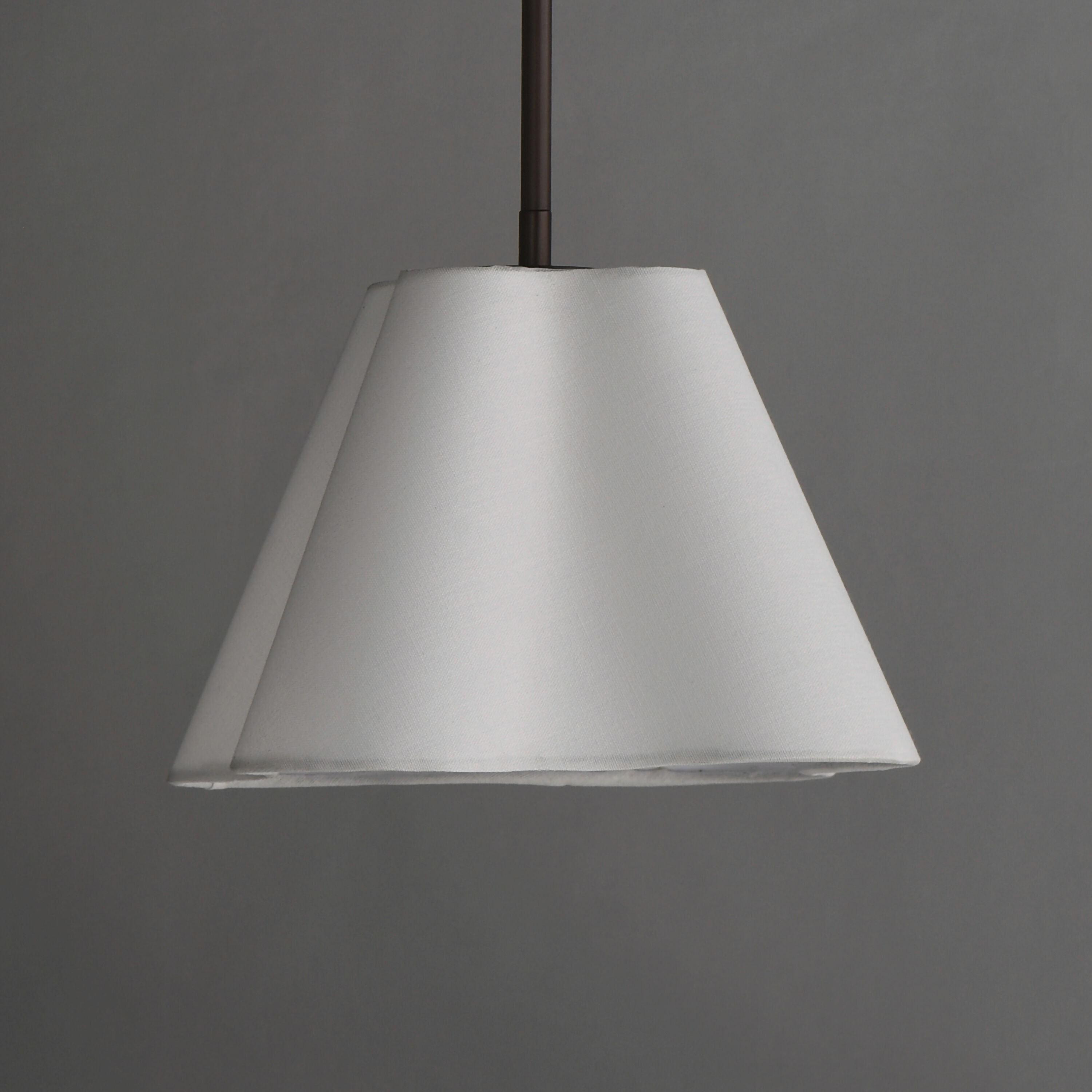 Saxon 1 Light 14 inch Oil Rubbed Bronze Single Pendant Ceiling Light