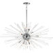 Polaris 16 Light 40 inch Polished Chrome Multi-Light Pendant Ceiling Light