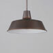 Pier M 1 Light 14 inch Empire Bronze Outdoor Pendant, X-Large