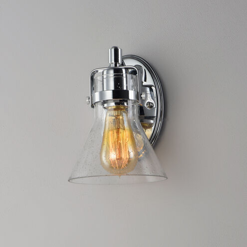 Seafarer 1 Light 6 inch Polished Chrome Wall Sconce Wall Light in Without Bulb