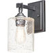 Stonehenge 1 Light 5.5 inch Bronze Wall Sconce Wall Light