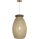 Cotswold 1 Light 12 inch Single Pendant Ceiling Light