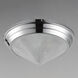 Hargreaves 3 Light 16.5 inch Polished Nickel Flush Mount Ceiling Light