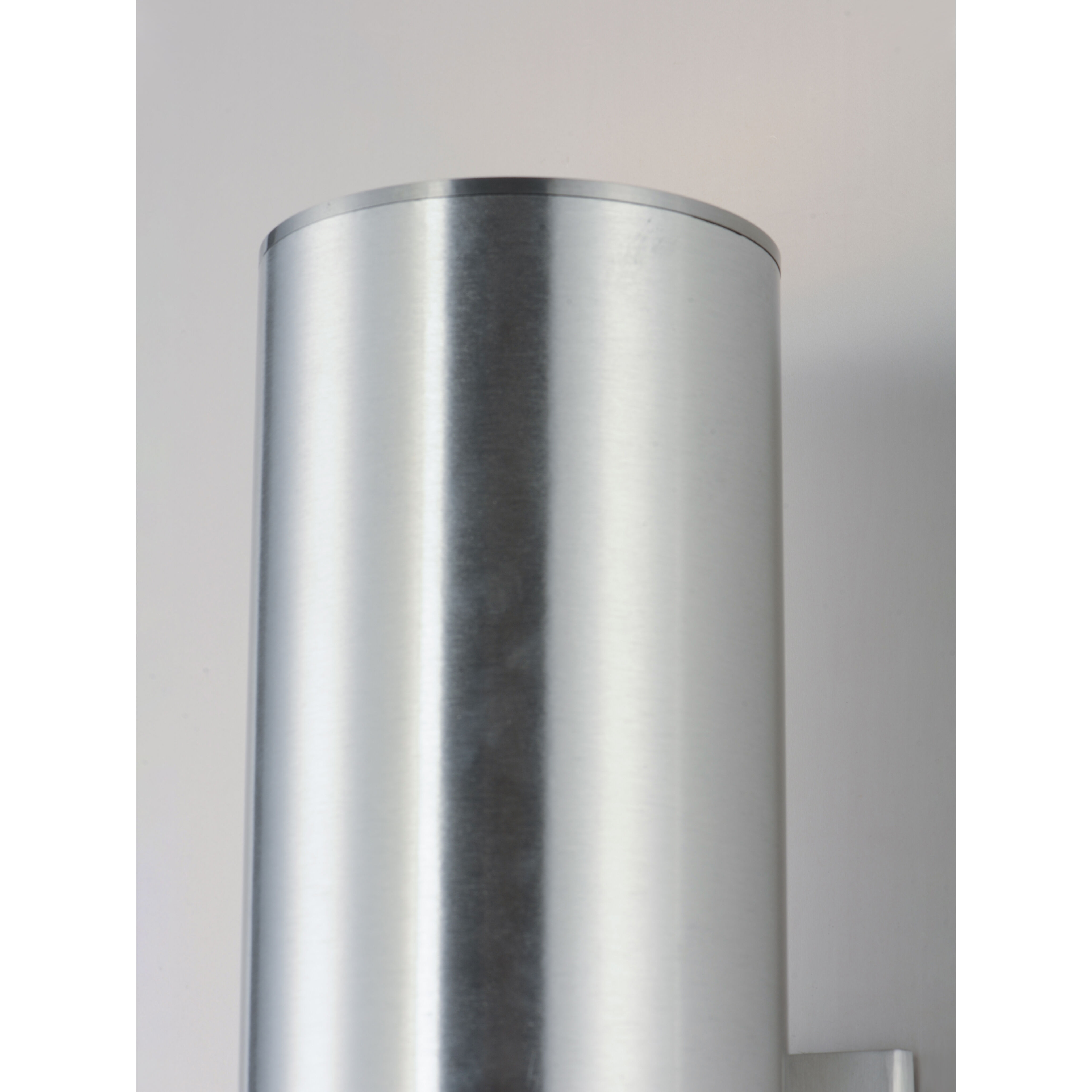 Outpost LED 22 inch Brushed Aluminum Outdoor Wall Mount