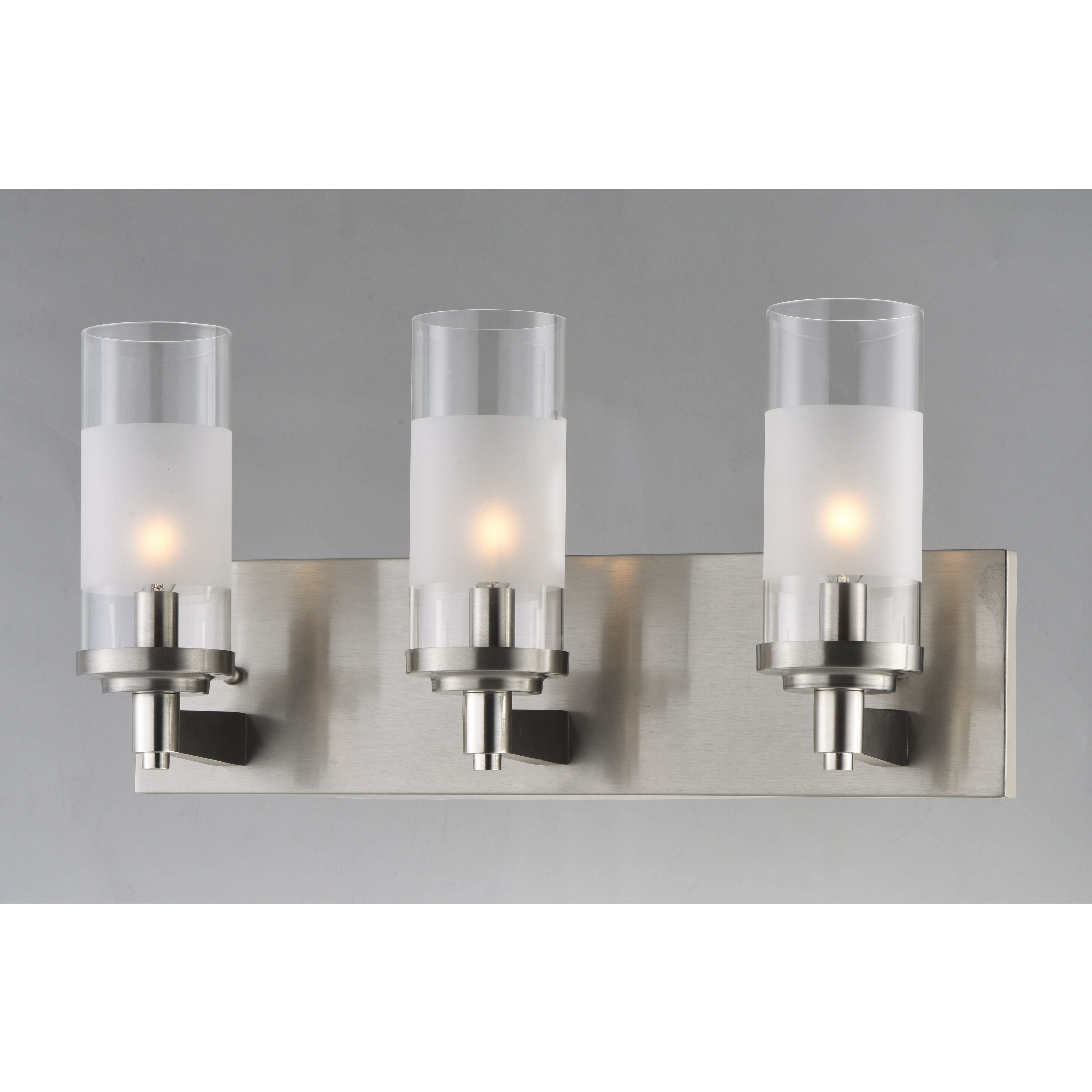 Crescendo 3 Light 18 inch Satin Nickel Wall Sconce Wall Light