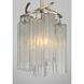 Victoria 1 Light 10.75 inch Golden Silver Single Pendant Ceiling Light
