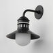 Admiralty 1 Light 16.75 inch Black Outdoor Wall Mount