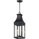 Bramwell VX 3 Light 9 inch Black Patina Outdoor Pendant