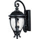 Camden VX 3 Light 24 inch Black Outdoor Wall Mount