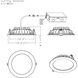 Cove LED 6.75 inch White Flush Mount Ceiling Light