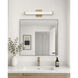 Spec LED 24 inch Gold Bath Vanity Wall Light