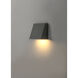Pathfinder LED 5.5 inch Silver Outdoor Wall Mount