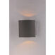Lightray LED LED 7 inch Architectural Bronze Outdoor Wall Sconce