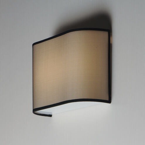 Prime LED 13 inch Black Organza ADA Wall Sconce Wall Light