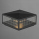 Magnus 6.25 inch 60 watt Black Outdoor Deck Lantern