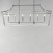 Clifton 6 Light 48 inch Satin Nickel Linear Pendant Ceiling Light